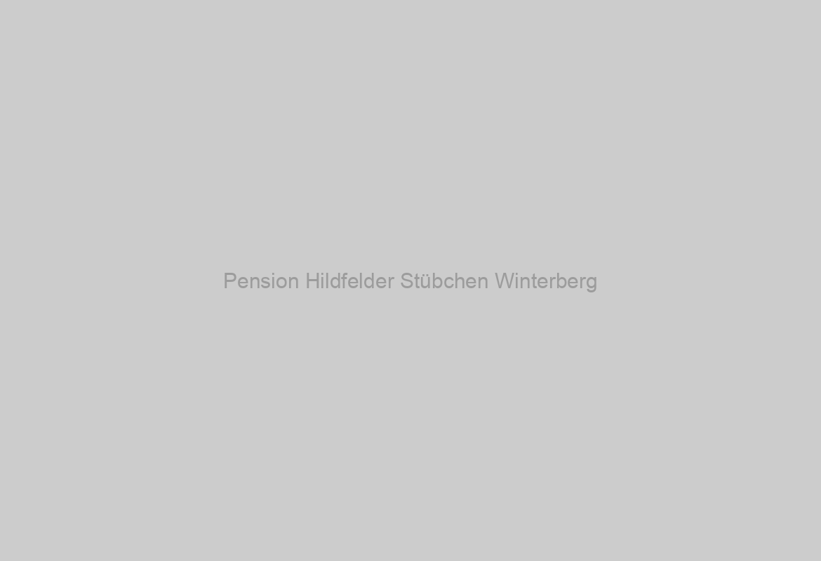 Pension Hildfelder Stübchen Winterberg